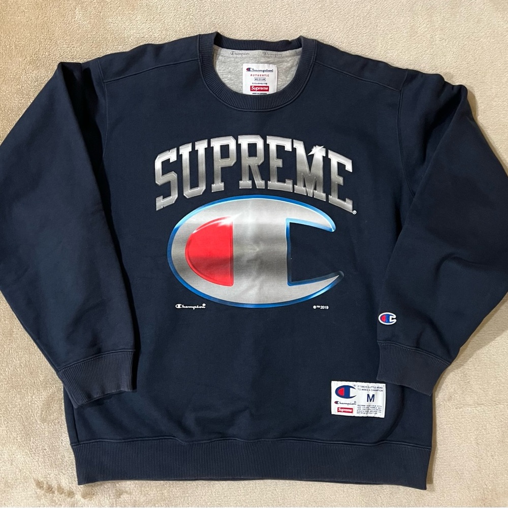 Supreme x Champion Sweatshirt Size M